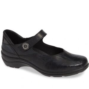 Romika by Josef Seibel Cassie 50 Black Leather Mary Jane size EU 39 US 8 8.5
